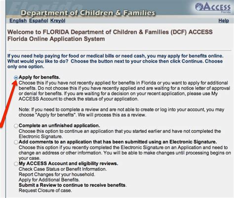 Florida Food Stamps Tablet Program Application