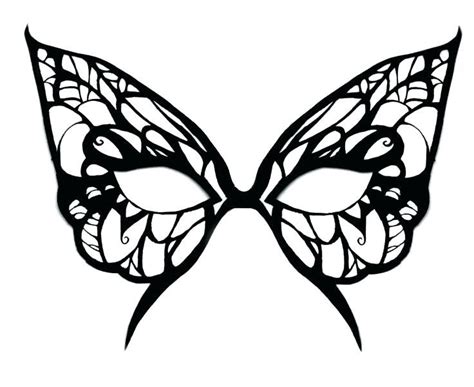 Flower crown mask template