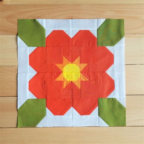 Flower Quilt Block