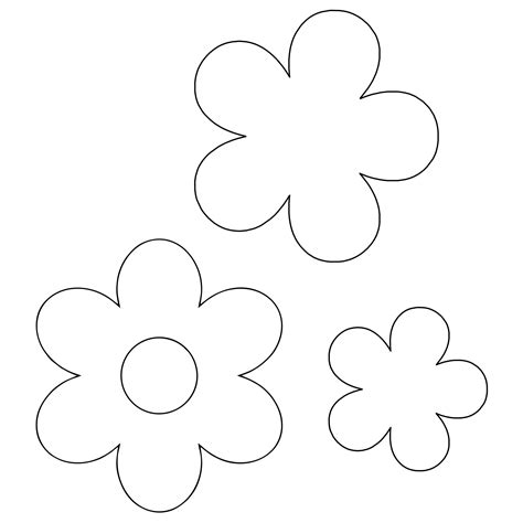 Flower Stencil Design