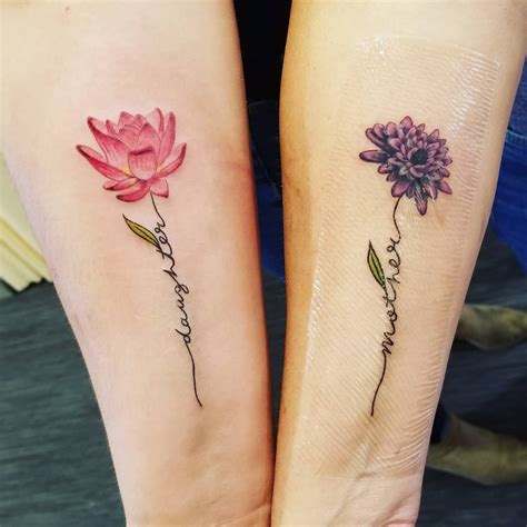 Flower tattoos for mom