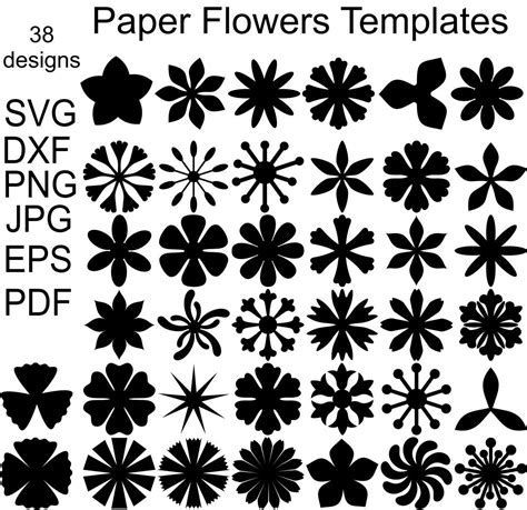 Flowers Template for Free Motion Quilting