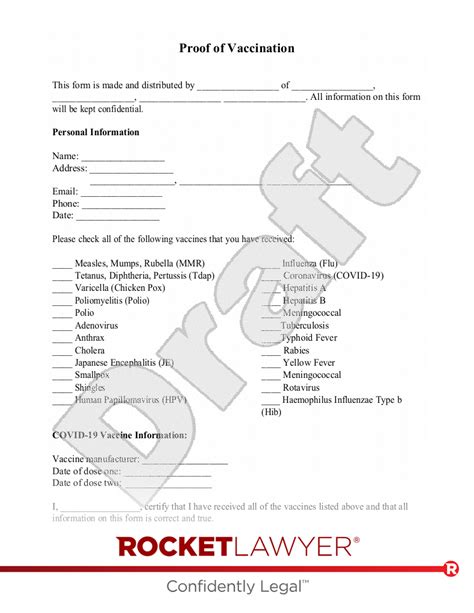 Walgreens Flu Shot Proof Of Vaccination Form