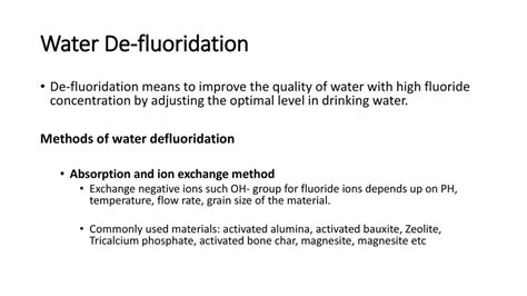 Fluoride in grains