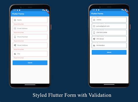 Flutter Form Template