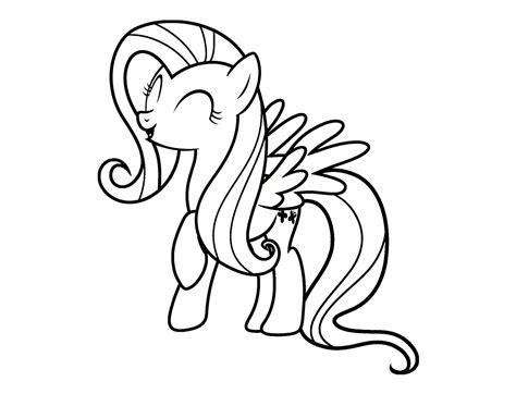 Fluttershy Printable Picture