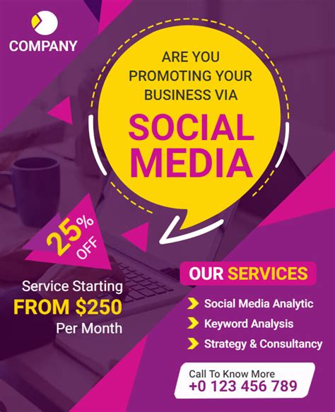 Flyer Templates for Social Media