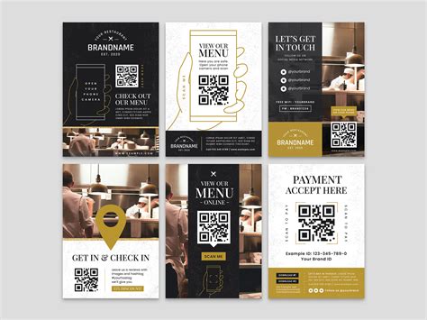 Flyer Templates With QR Code