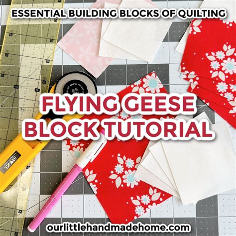 Flying Geese Block Construction