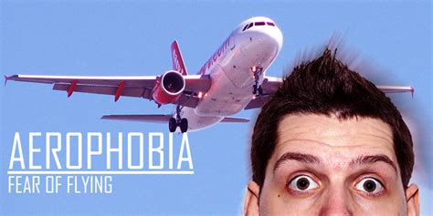 Person with a flying phobia