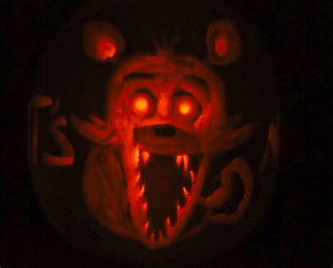 FNAF Pumpkin Carving Gallery 3