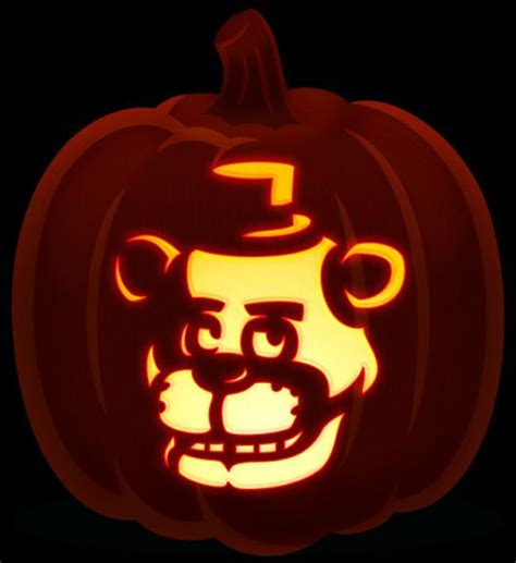 FNAF Pumpkin Carving Templates