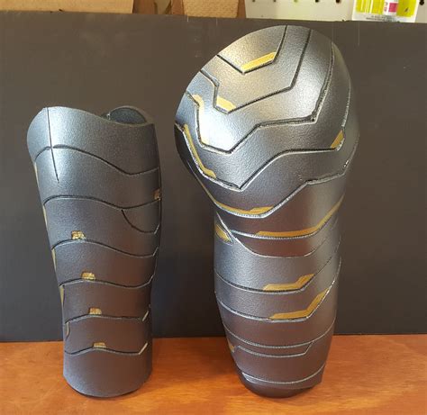 Foam Board Winter Soldier Arm Template Tutorial