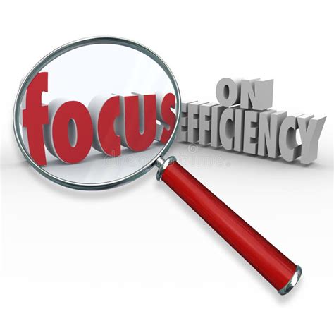 Focus on Efficiency