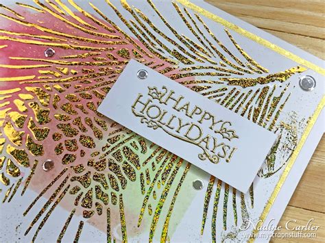 Foil-Stamped Christmas Card Designs