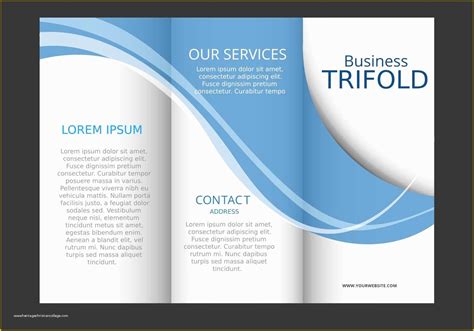 Folded Brochure Template