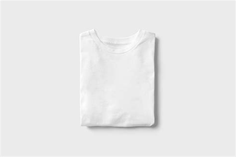 Folded T-Shirt Mockup Template