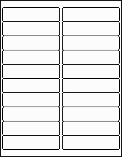 Folder Label Template