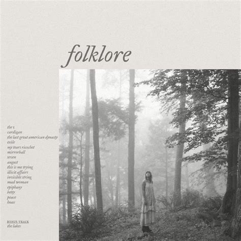 Folklore Album Cover