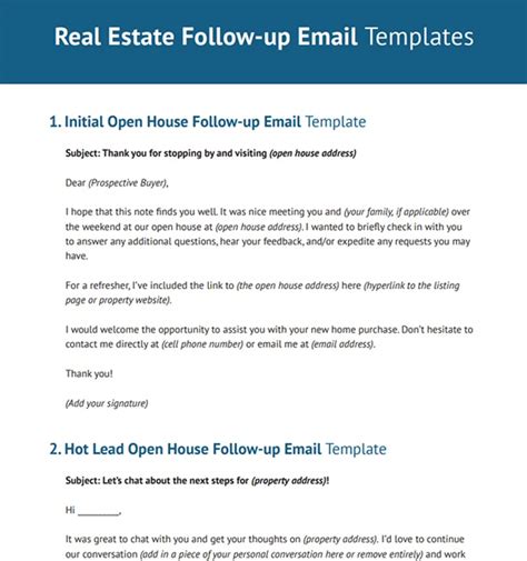 Follow-up email template for rental arbitrage