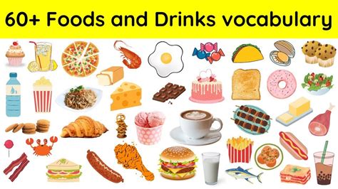 A word search puzzle with food and drink