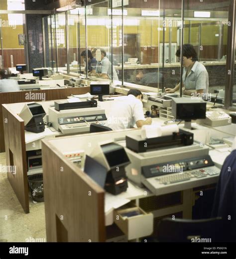 A photo of a food bank in the 1980s