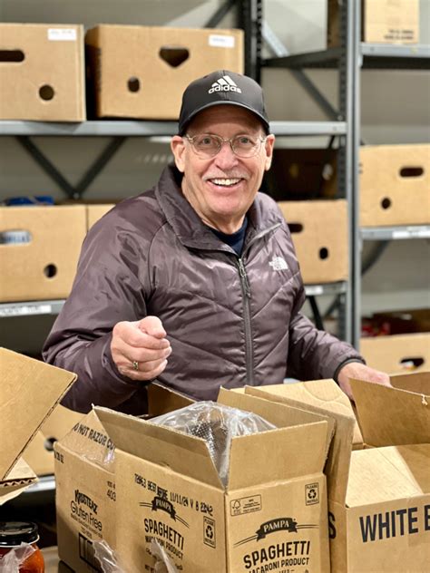 Good Shepherd Food Bank of Maine volunteers sorting donations