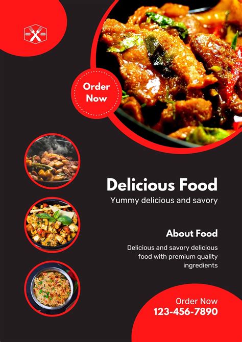 Food Business Flyer Template