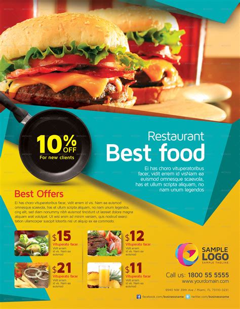 Food Flyer Template 10