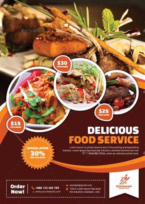 Food Flyer Template 3