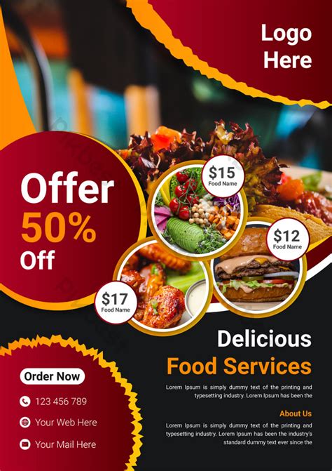 Food Flyer Template 6