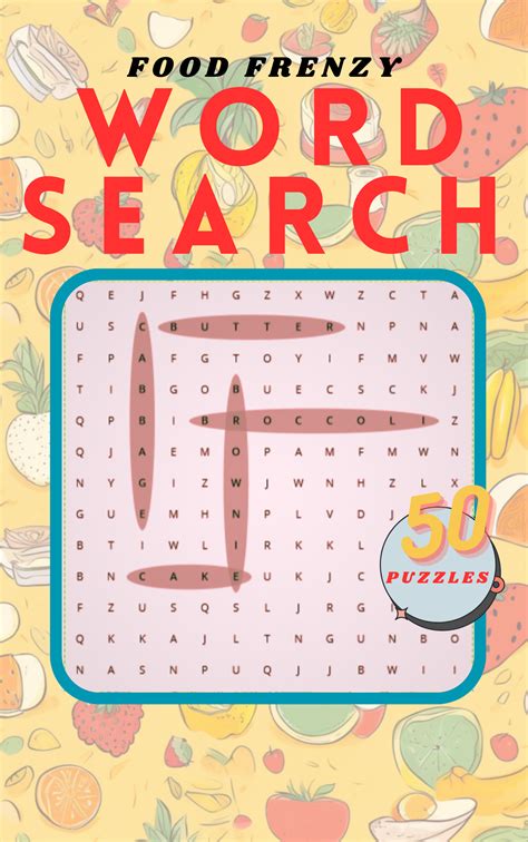 Food Frenzy Word Search