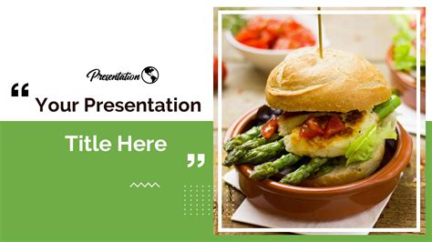 Food Google Slide Template