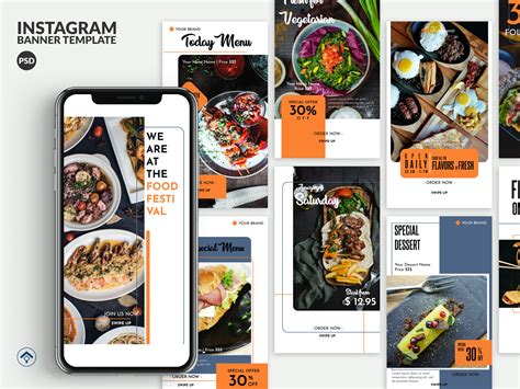 Food Instagram Stories Template