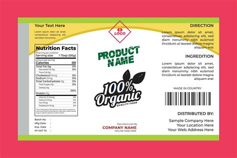 Food Label Design Software 4