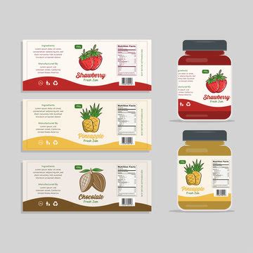 Food Label Design Template 2