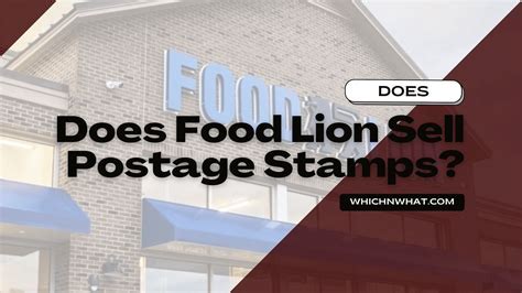 Food Lion Stamp FAQs