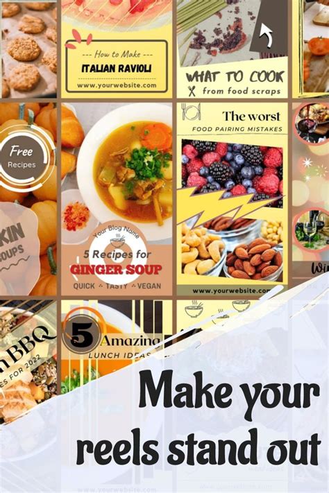 Food Reel Template