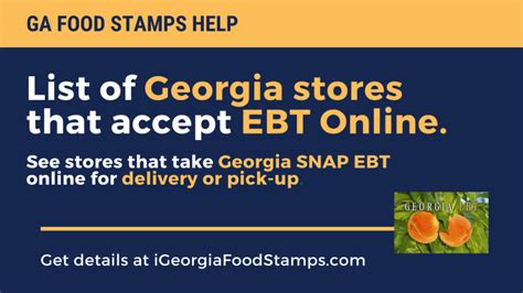 Food Stamp Acceptance Online Retailers