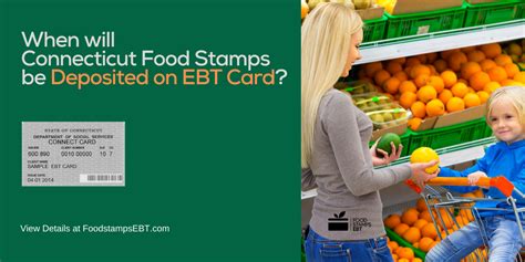 Connecticut Food Stamp Deposit Dates