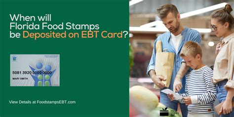 Florida Food Stamp Deposit Dates