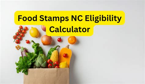 A chart showing food stamp eligibility requirements