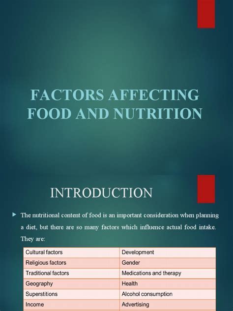 Other Factors Affecting Food Stamp Eligibility