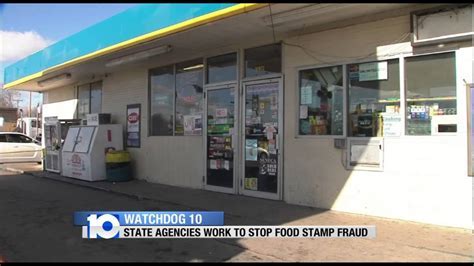 A person reading a brochure about food stamp fraud prevention