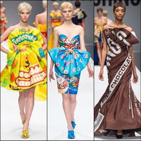 Food stamp-inspired runway shows