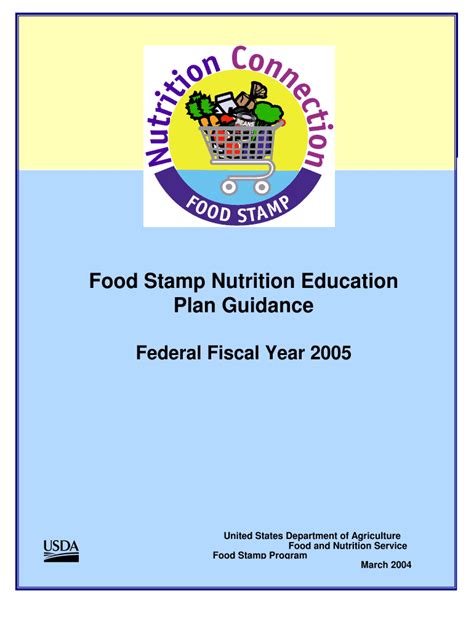 Food Stamp Nutrition Education