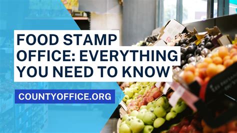 A person standing in front of a food stamp office