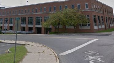 Food stamp office reception area