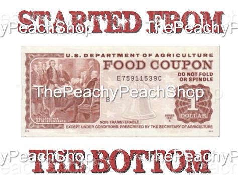 Food Stamp PNG Images for Digital Use