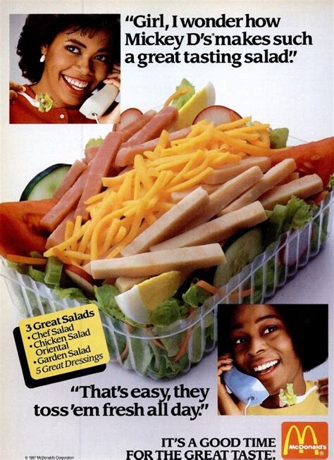 A retro advertisement for food stamps from the 1980s